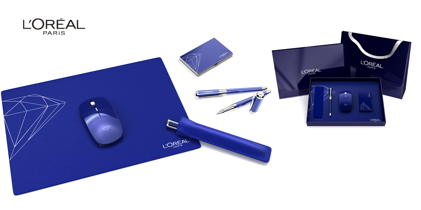 笔+鼠标+名片夹套装